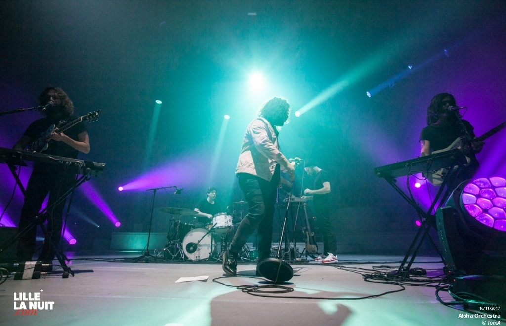 Julien Doré + Aloha Orchestra au Zenith de Lille en live - photo n°15