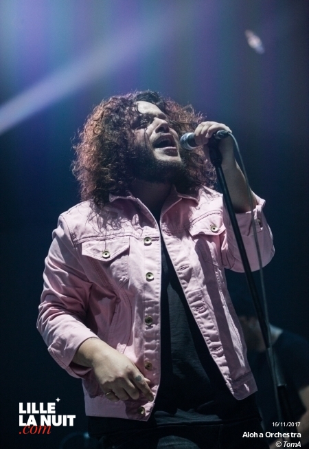 Julien Doré + Aloha Orchestra au Zenith de Lille en live - photo n°6