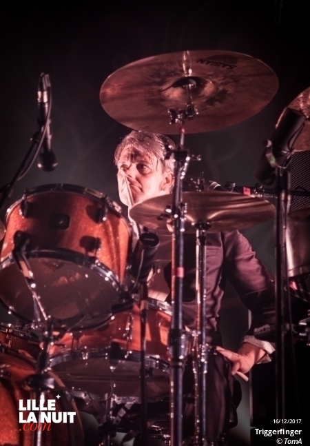 Triggerfinger + Romano Nervoso à l’Aéronef en live - photo n°24