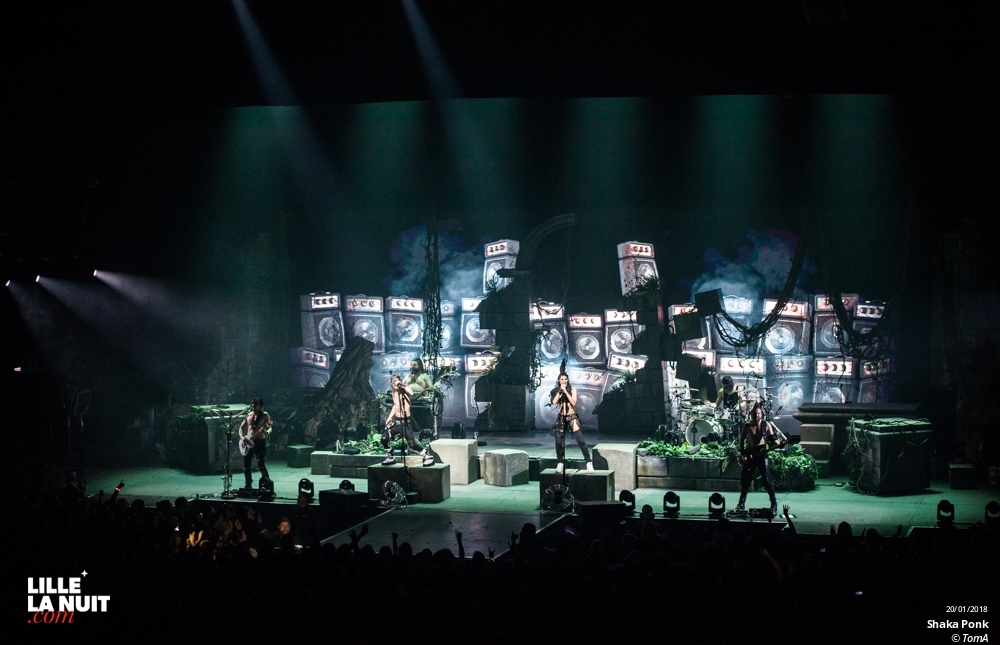 Shaka Ponk + ALB au Zénith de Lille en live - photo n°1