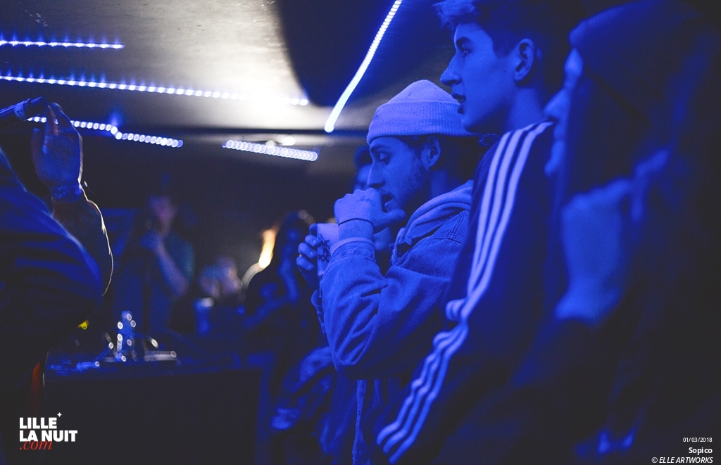 Sopico + Feini-X crew à la Cave aux Poètes en live - photo n°5