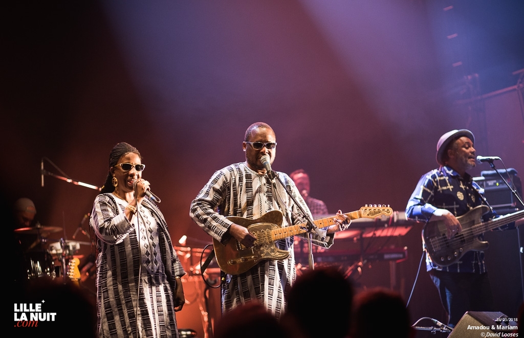 Amadou et Mariam au Splendid en live - photo n°1