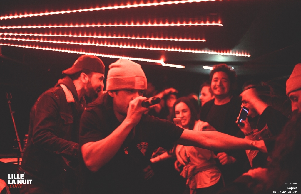 Sopico + Feini-X crew à la Cave aux Poètes en live - photo n°9