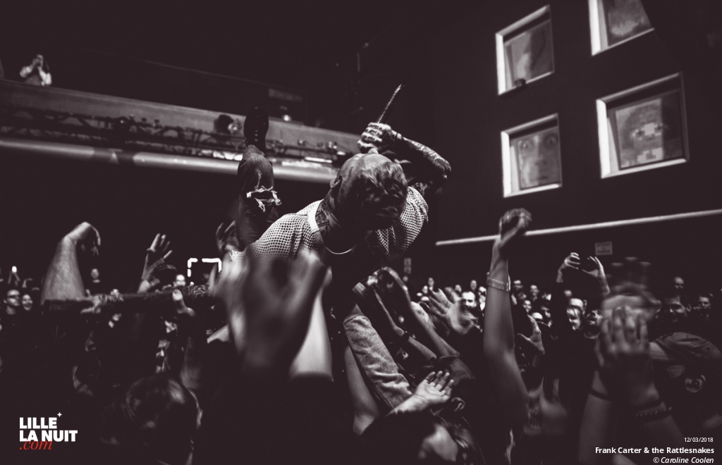 Frank Carter & The Rattlesnakes + Birth Of Joy + Demob Happy au Splendid en live - photo n°5