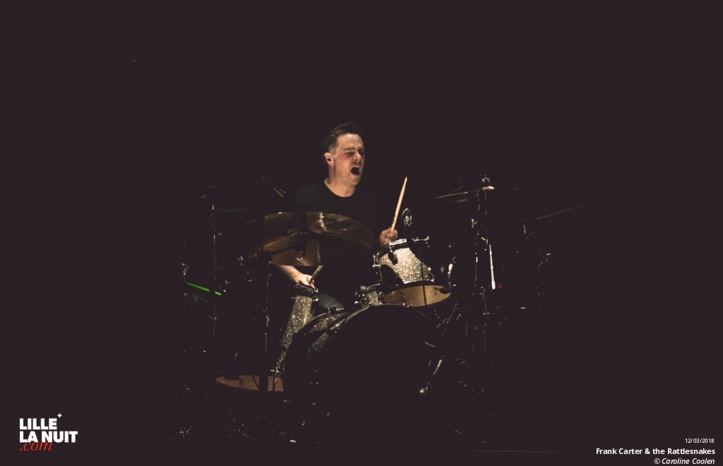 Frank Carter & The Rattlesnakes + Birth Of Joy + Demob Happy au Splendid en live - photo n°9
