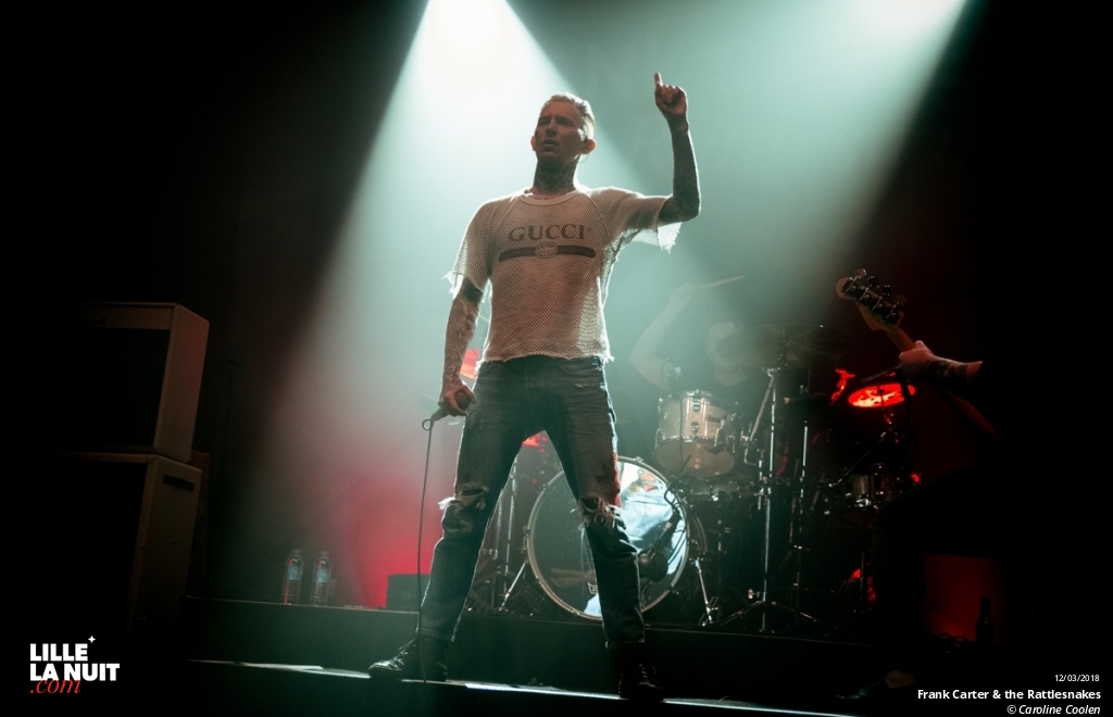 Frank Carter & The Rattlesnakes + Birth Of Joy + Demob Happy au Splendid en live - photo n°6