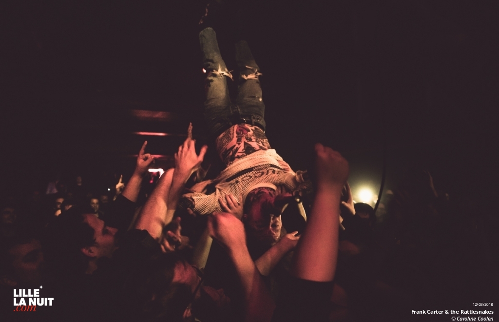 Frank Carter & The Rattlesnakes + Birth Of Joy + Demob Happy au Splendid en live - photo n°4