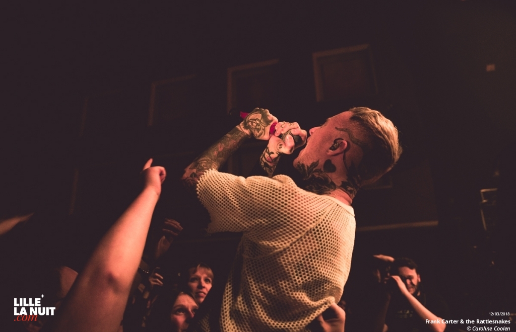Frank Carter & The Rattlesnakes + Birth Of Joy + Demob Happy au Splendid en live - photo n°1