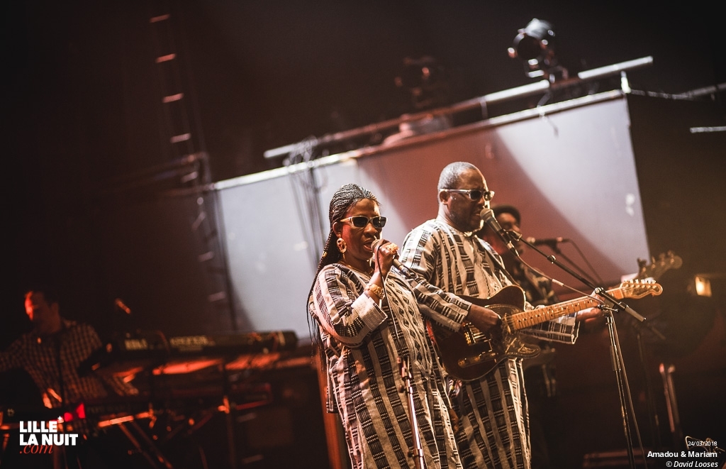 Amadou et Mariam au Splendid en live - photo n°2