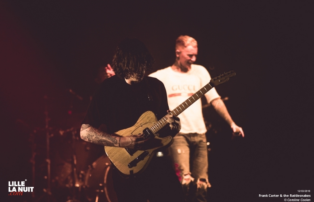 Frank Carter & The Rattlesnakes + Birth Of Joy + Demob Happy au Splendid en live - photo n°11
