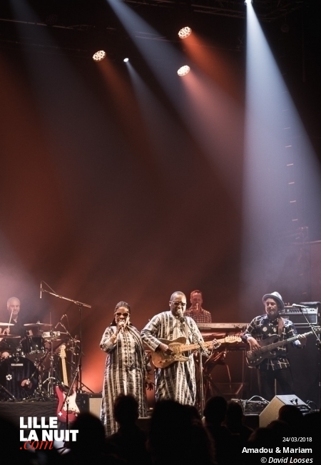 Amadou et Mariam au Splendid en live - photo n°5