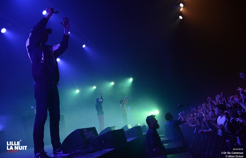 Vald + Roméo Elvis + Lorenzo + L’Or Du Commun + Bifty & DJ Weedim + le 77 au Zénith de Lille en live - photo n°4