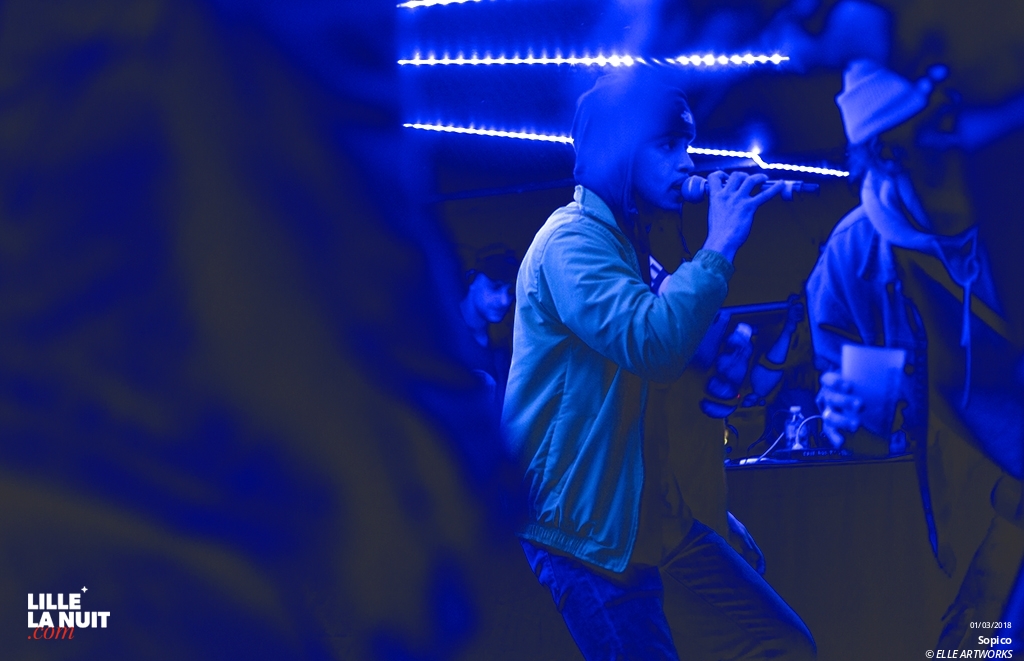 Sopico + Feini-X crew à la Cave aux Poètes en live - photo n°2