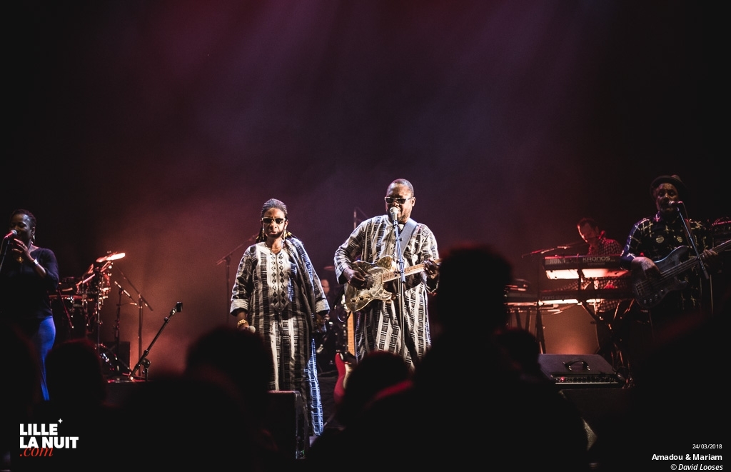 Amadou et Mariam au Splendid en live - photo n°9