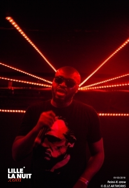 Sopico + Feini-X crew à la Cave aux Poètes en live - photo n°1