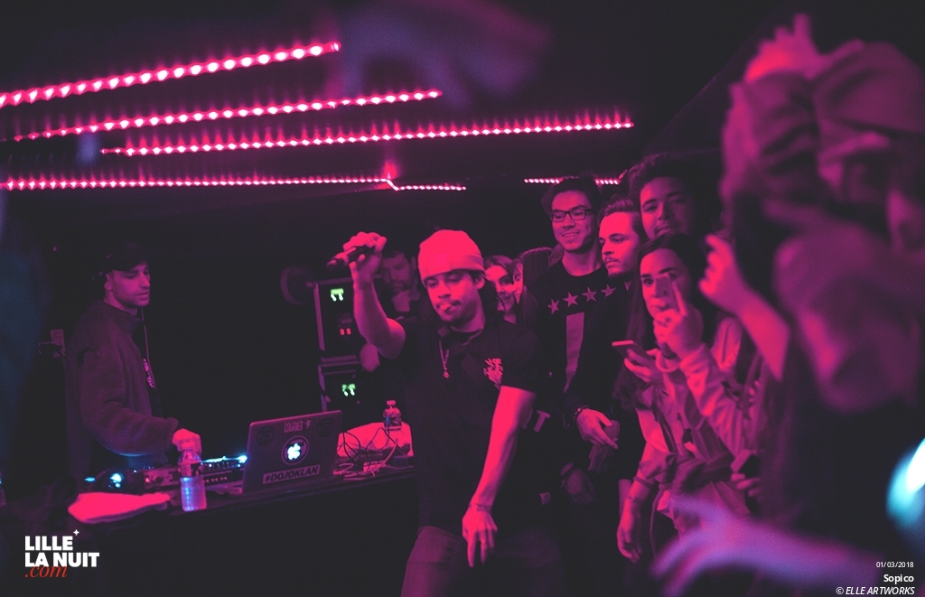 Sopico + Feini-X crew à la Cave aux Poètes en live - photo n°7