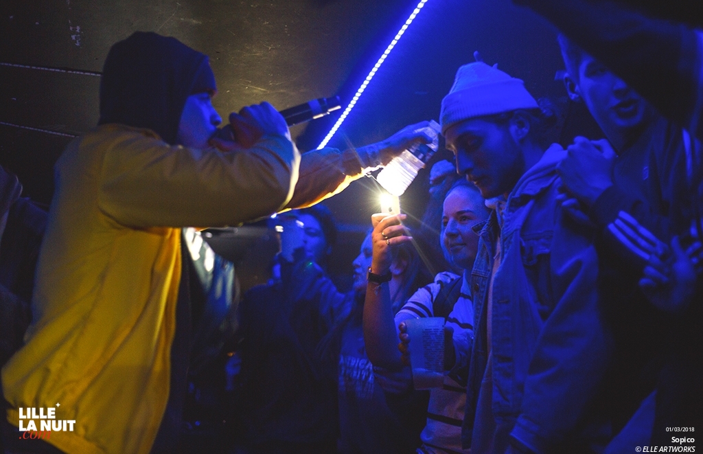 Sopico + Feini-X crew à la Cave aux Poètes en live - photo n°6