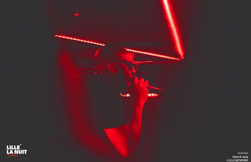 Sopico + Feini-X crew à la Cave aux Poètes en live - photo n°3