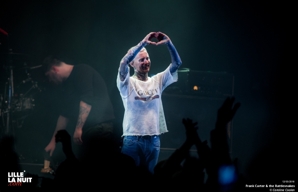 Frank Carter & The Rattlesnakes + Birth Of Joy + Demob Happy au Splendid en live - photo n°12
