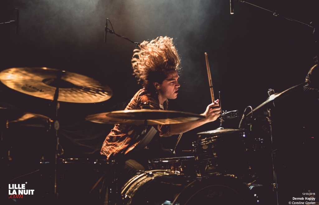 Frank Carter & The Rattlesnakes + Birth Of Joy + Demob Happy au Splendid en live - photo n°2