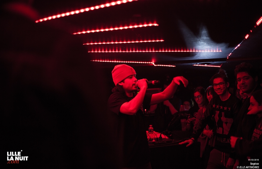 Sopico + Feini-X crew à la Cave aux Poètes en live - photo n°11