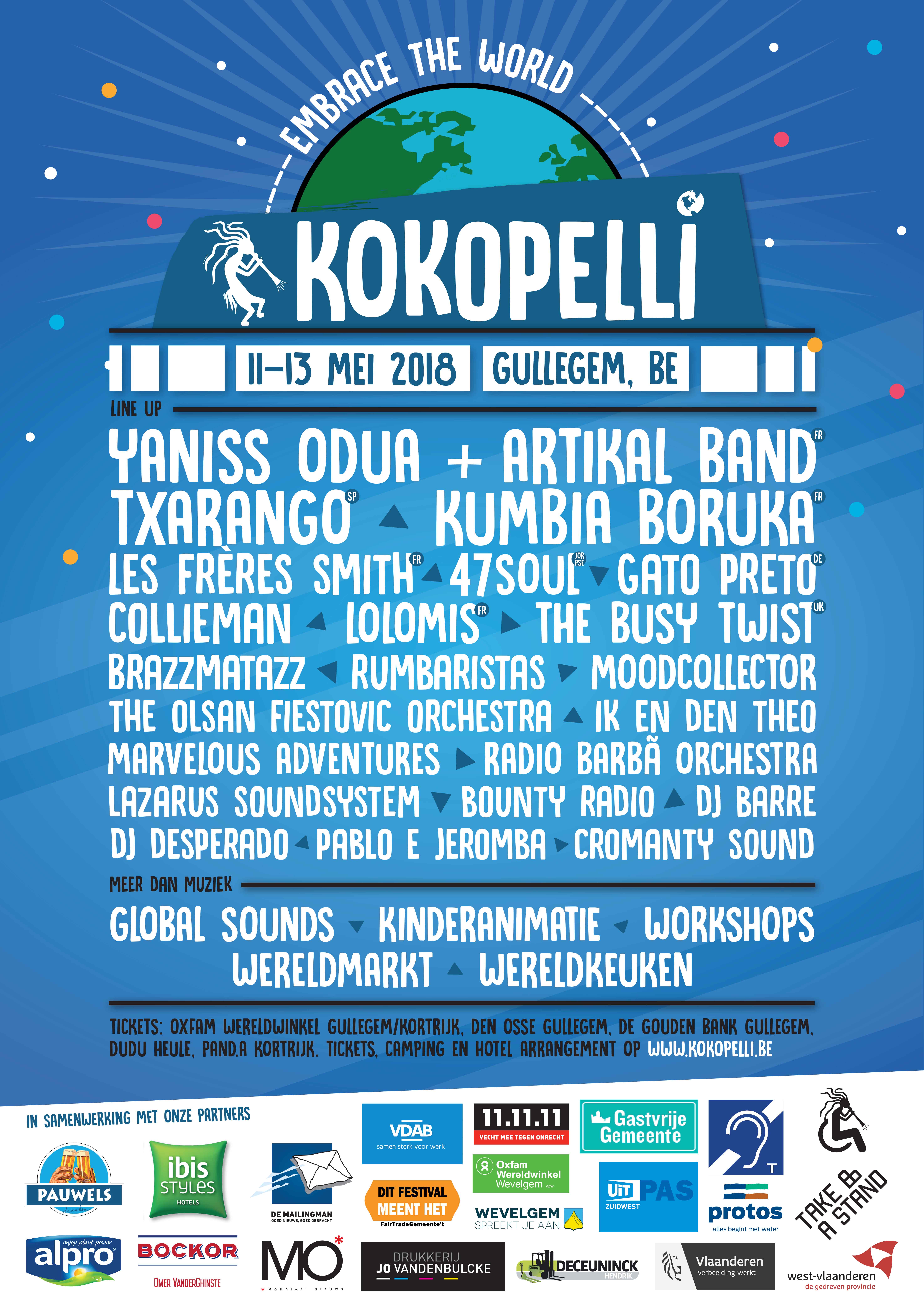 Kokopelli World Festival 2018 Concerts Lille La