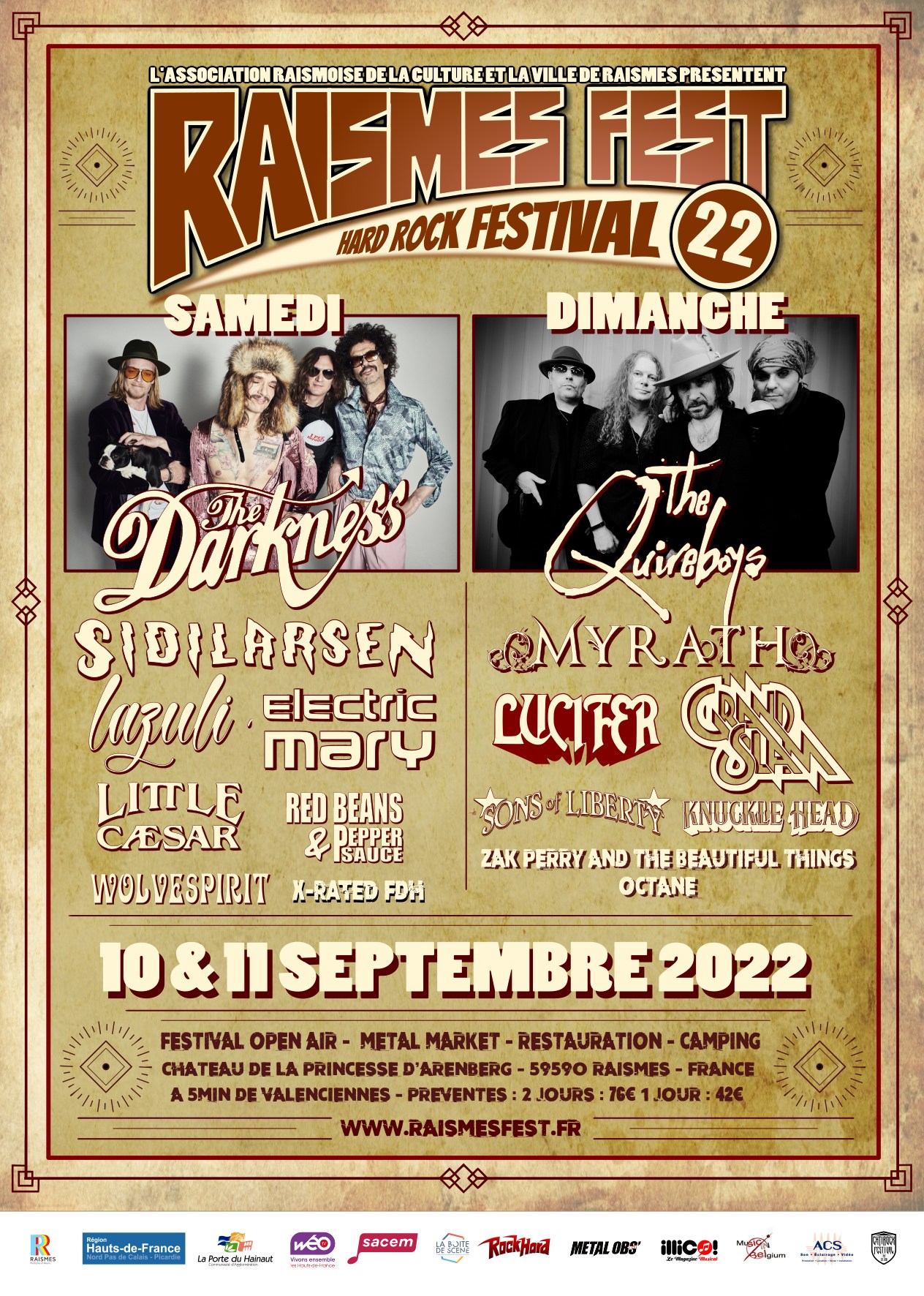 Raismes Fest Hard Rock Festival Concerts Lille La