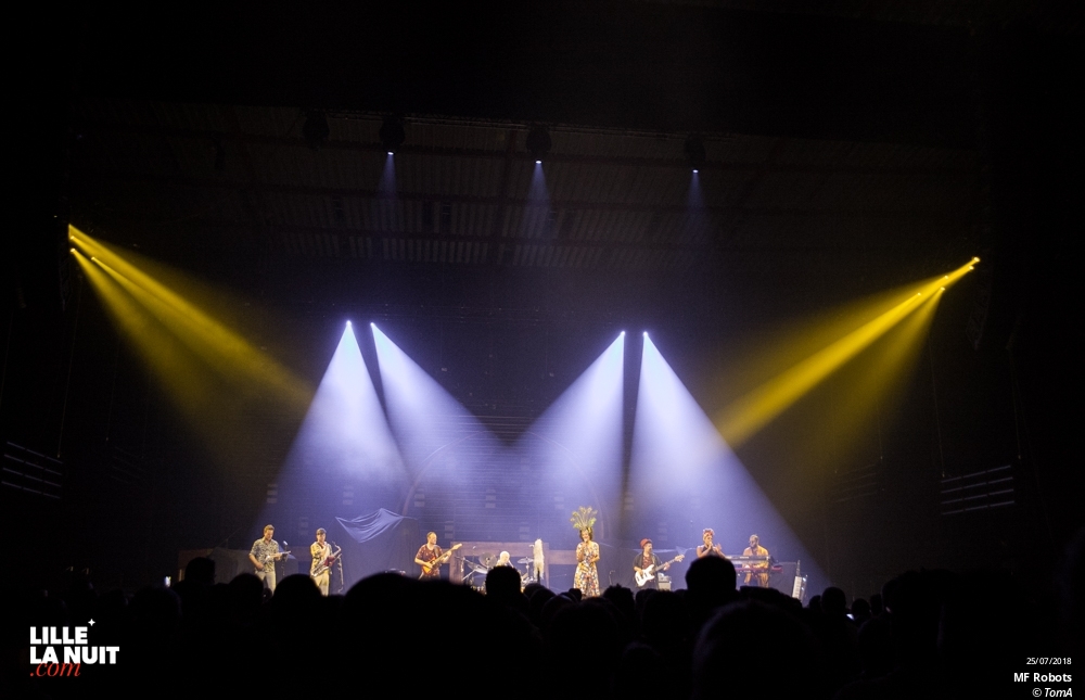 Lenny Kravitz + MF Robots au Zénith de Lille en live - photo n°8