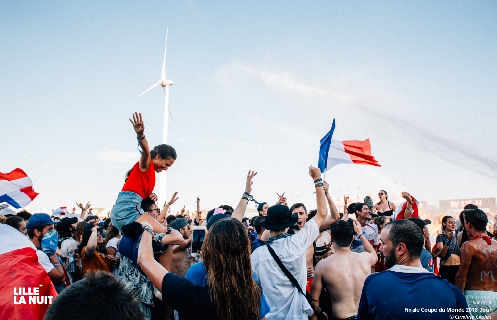 La finale de la Coupe du Monde France – Croatie au festival de Dour en live - photo n°16