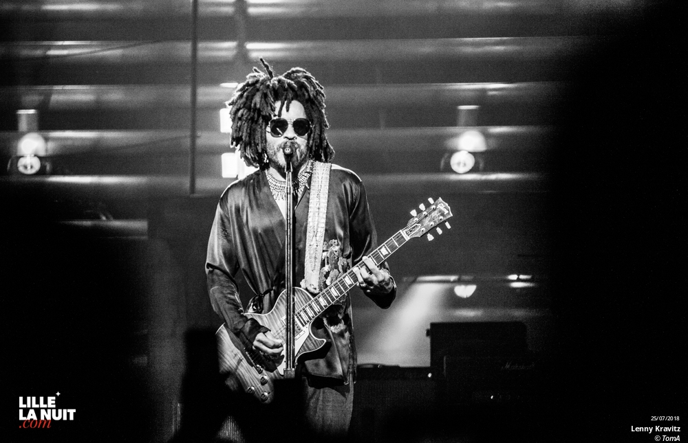 Lenny Kravitz + MF Robots au Zénith de Lille en live - photo n°17