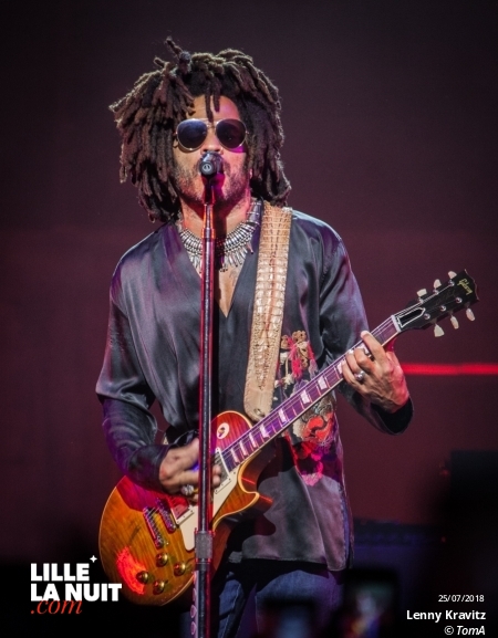 Lenny Kravitz + MF Robots au Zénith de Lille en live - photo n°2