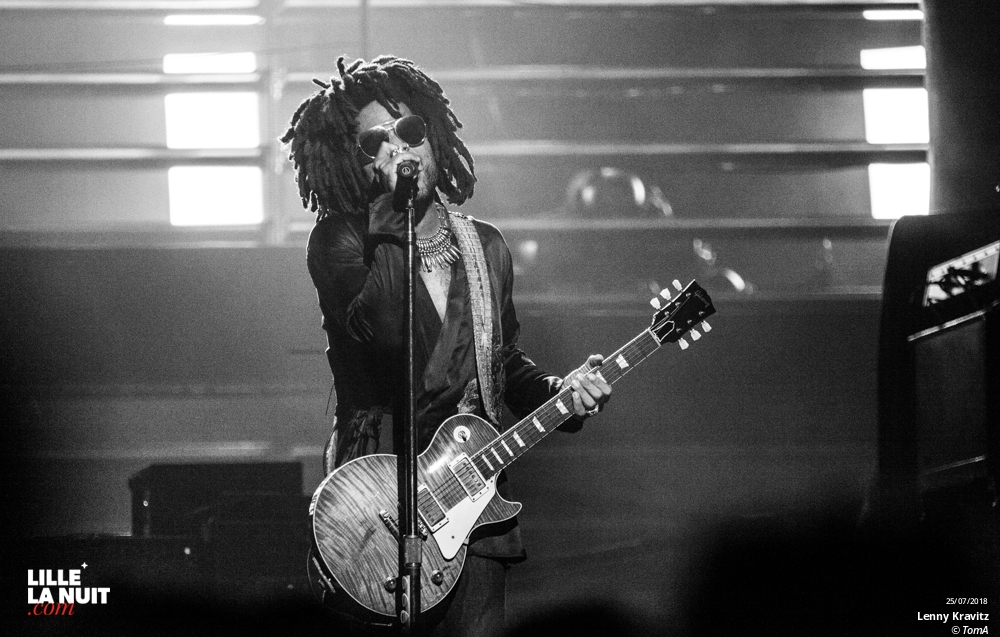 Lenny Kravitz + MF Robots au Zénith de Lille en live - photo n°5