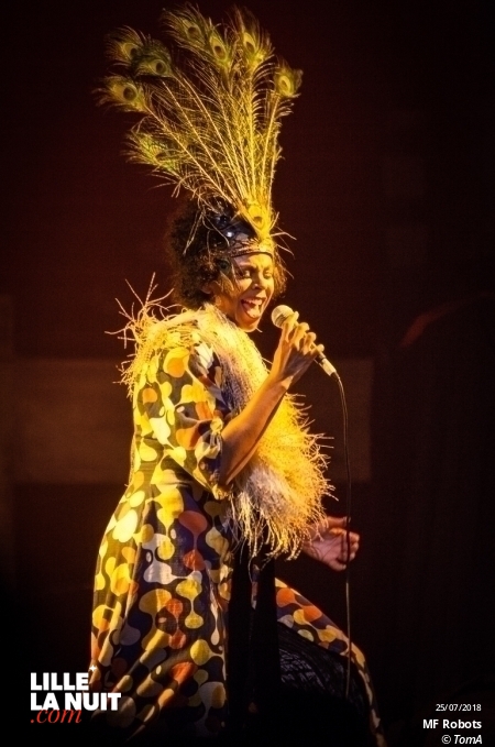 Lenny Kravitz + MF Robots au Zénith de Lille en live - photo n°6