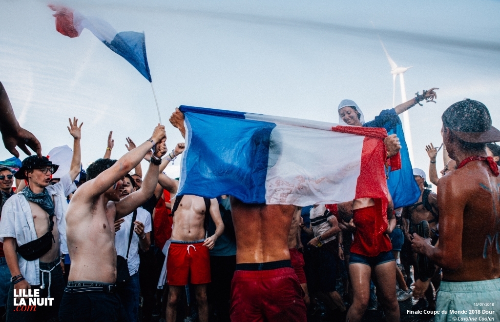 La finale de la Coupe du Monde France – Croatie au festival de Dour en live - photo n°18
