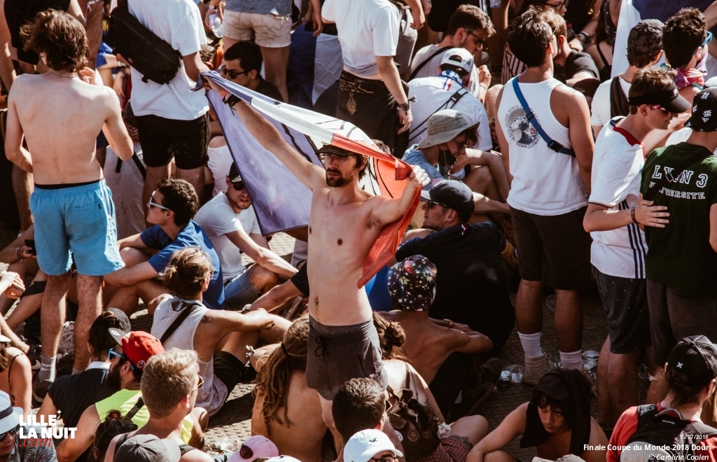La finale de la Coupe du Monde France – Croatie au festival de Dour en live - photo n°4