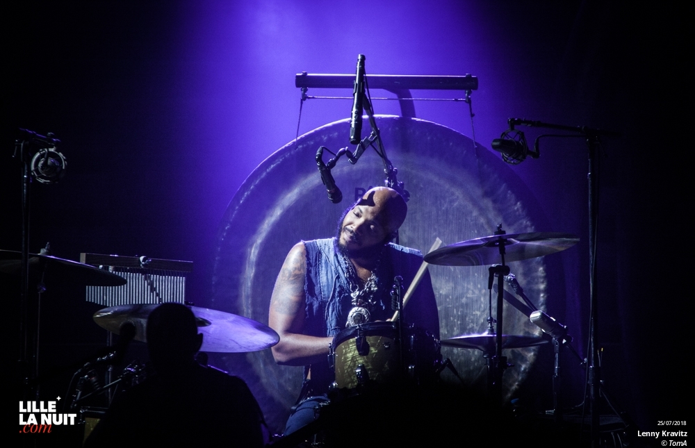 Lenny Kravitz + MF Robots au Zénith de Lille en live - photo n°18