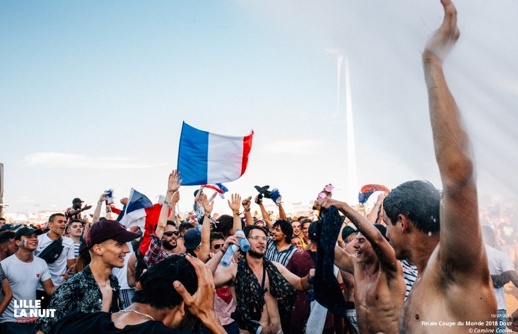 La finale de la Coupe du Monde France – Croatie au festival de Dour en live - photo n°10