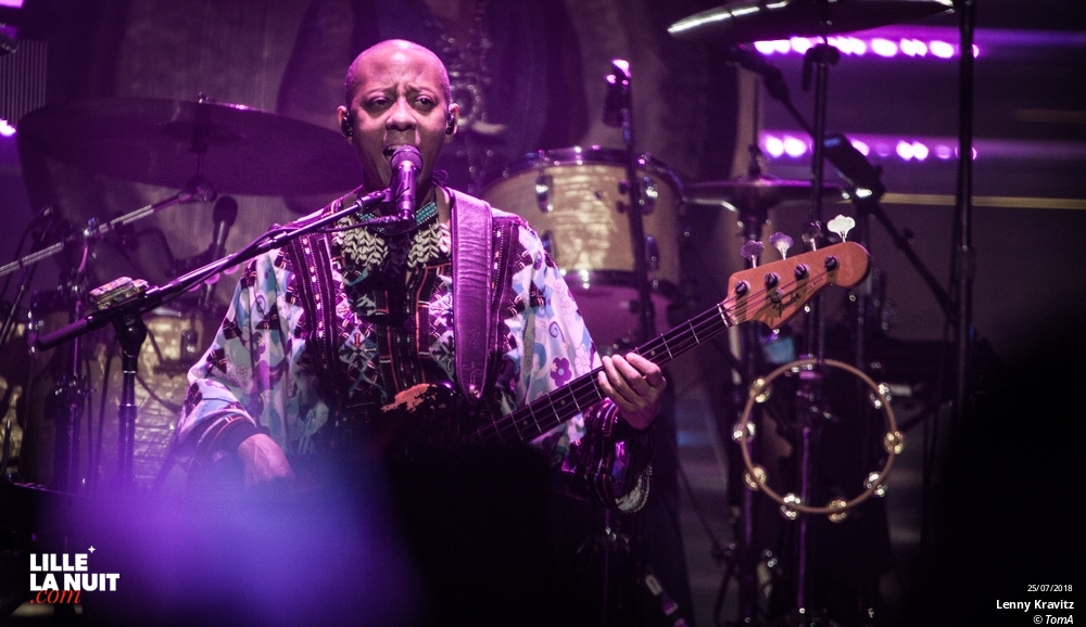 Lenny Kravitz + MF Robots au Zénith de Lille en live - photo n°9