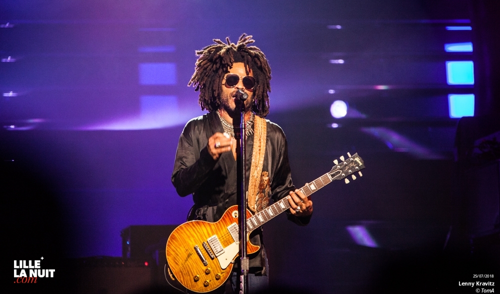 Lenny Kravitz + MF Robots au Zénith de Lille en live - photo n°4
