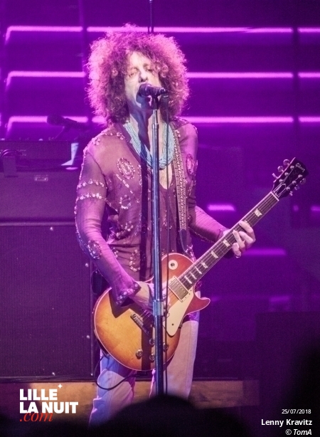 Lenny Kravitz + MF Robots au Zénith de Lille en live - photo n°11