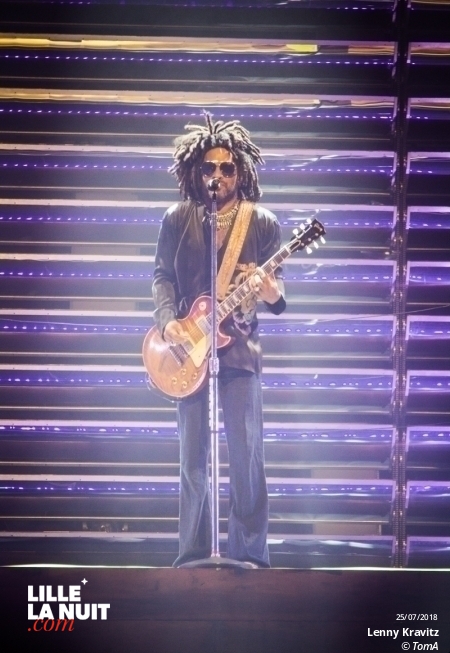 Lenny Kravitz + MF Robots au Zénith de Lille en live - photo n°10