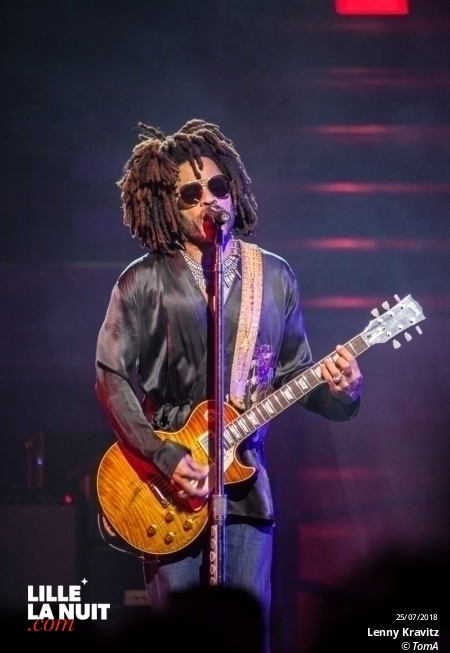Lenny Kravitz + MF Robots au Zénith de Lille en live - photo n°16