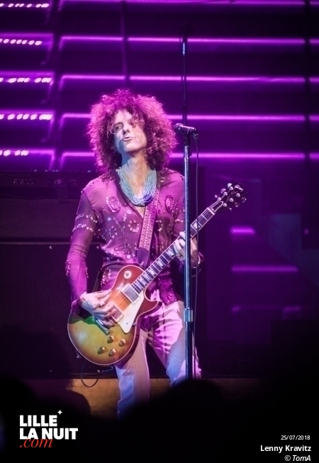 Lenny Kravitz + MF Robots au Zénith de Lille en live - photo n°20