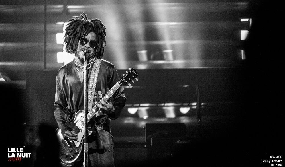 Lenny Kravitz + MF Robots au Zénith de Lille en live - photo n°15