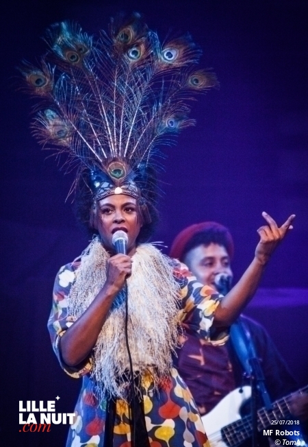 Lenny Kravitz + MF Robots au Zénith de Lille en live - photo n°2