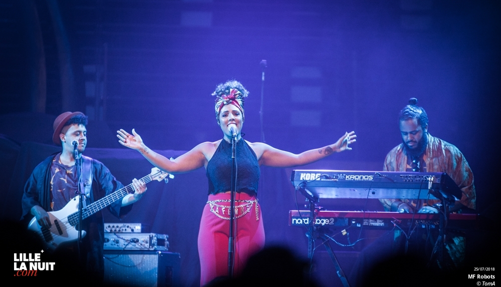 Lenny Kravitz + MF Robots au Zénith de Lille en live - photo n°5