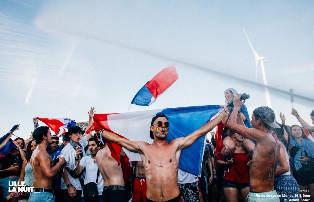La finale de la Coupe du Monde France – Croatie au festival de Dour en live - photo n°19
