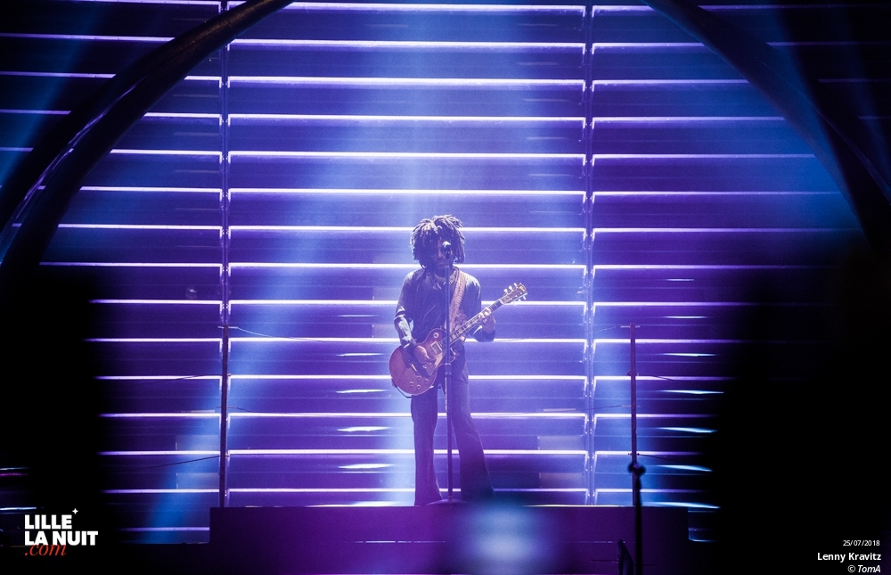 Lenny Kravitz + MF Robots au Zénith de Lille en live - photo n°6