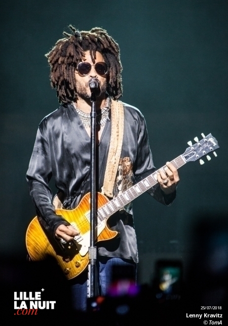 Lenny Kravitz + MF Robots au Zénith de Lille en live - photo n°14