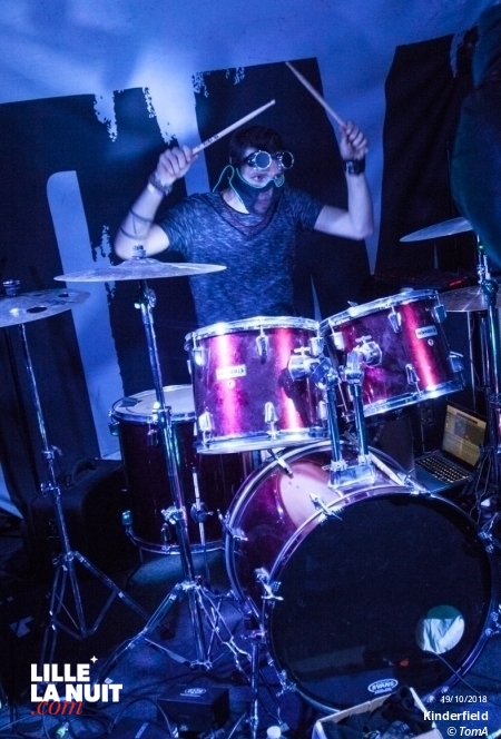 AqME + Kinderfield à La Forge d’Arras en live - photo n°3